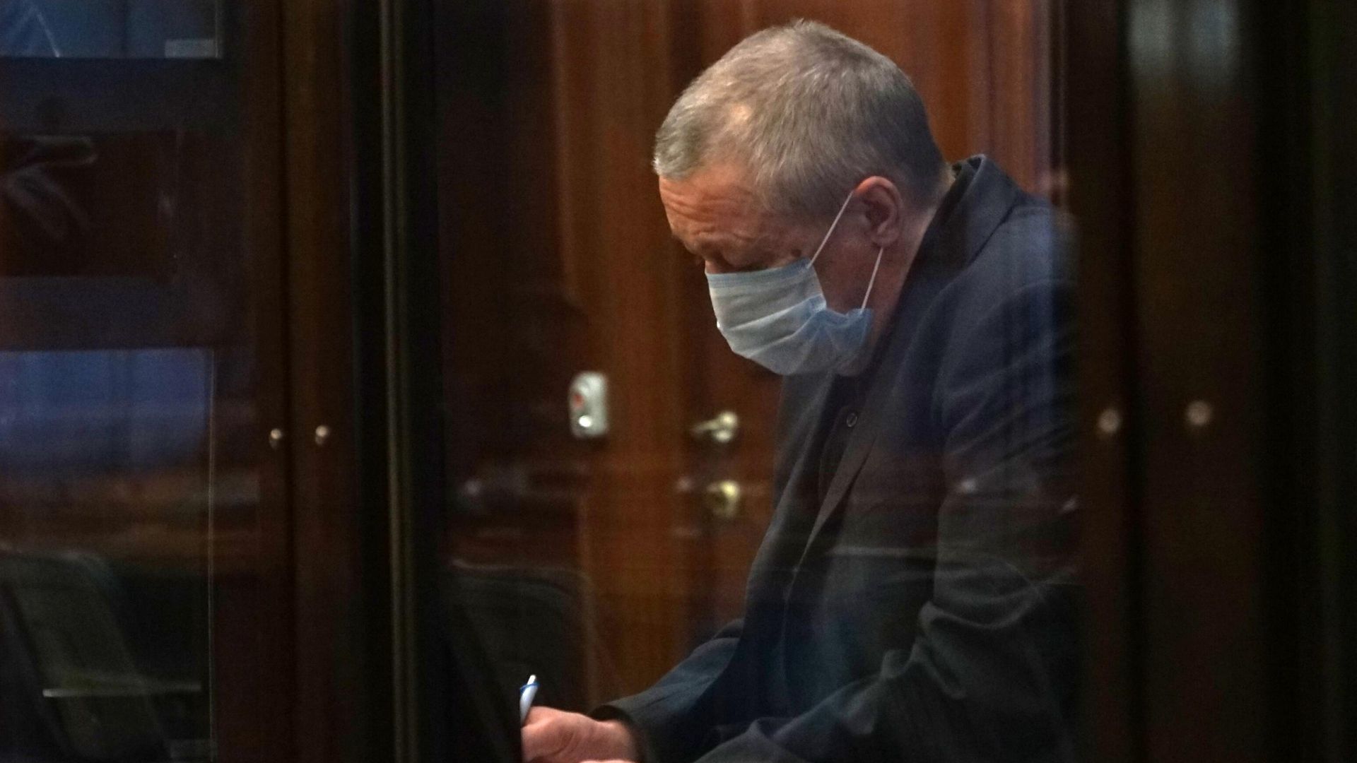 Актер Михаил Ефремов в зале заседаний Московского городского суда - РИА Новости, 1920, 22.10.2020