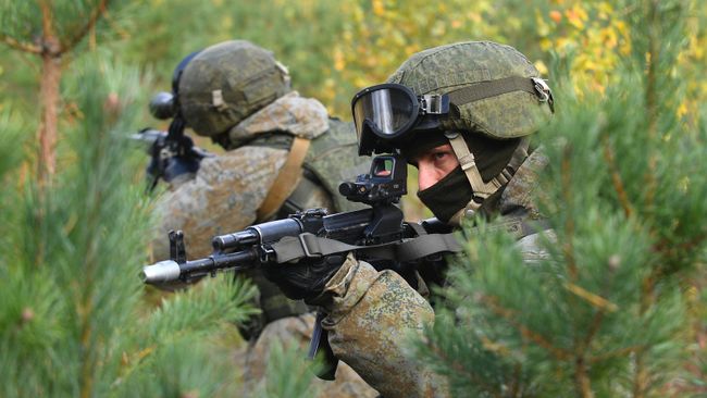 Военнослужащие соединения специального назначения ЗВО
