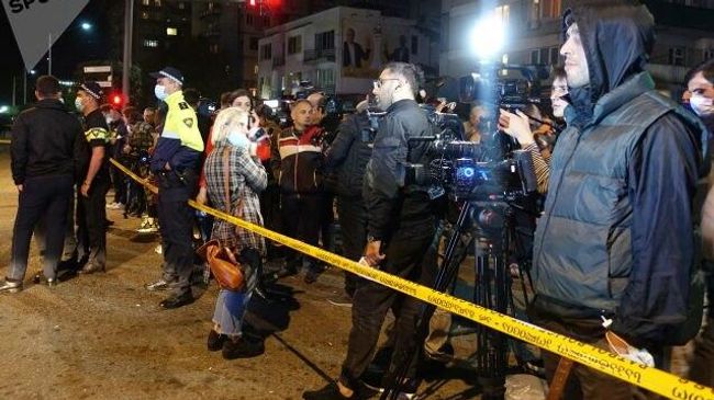 Ситуация на месте захвата заложников в Зугдиди
