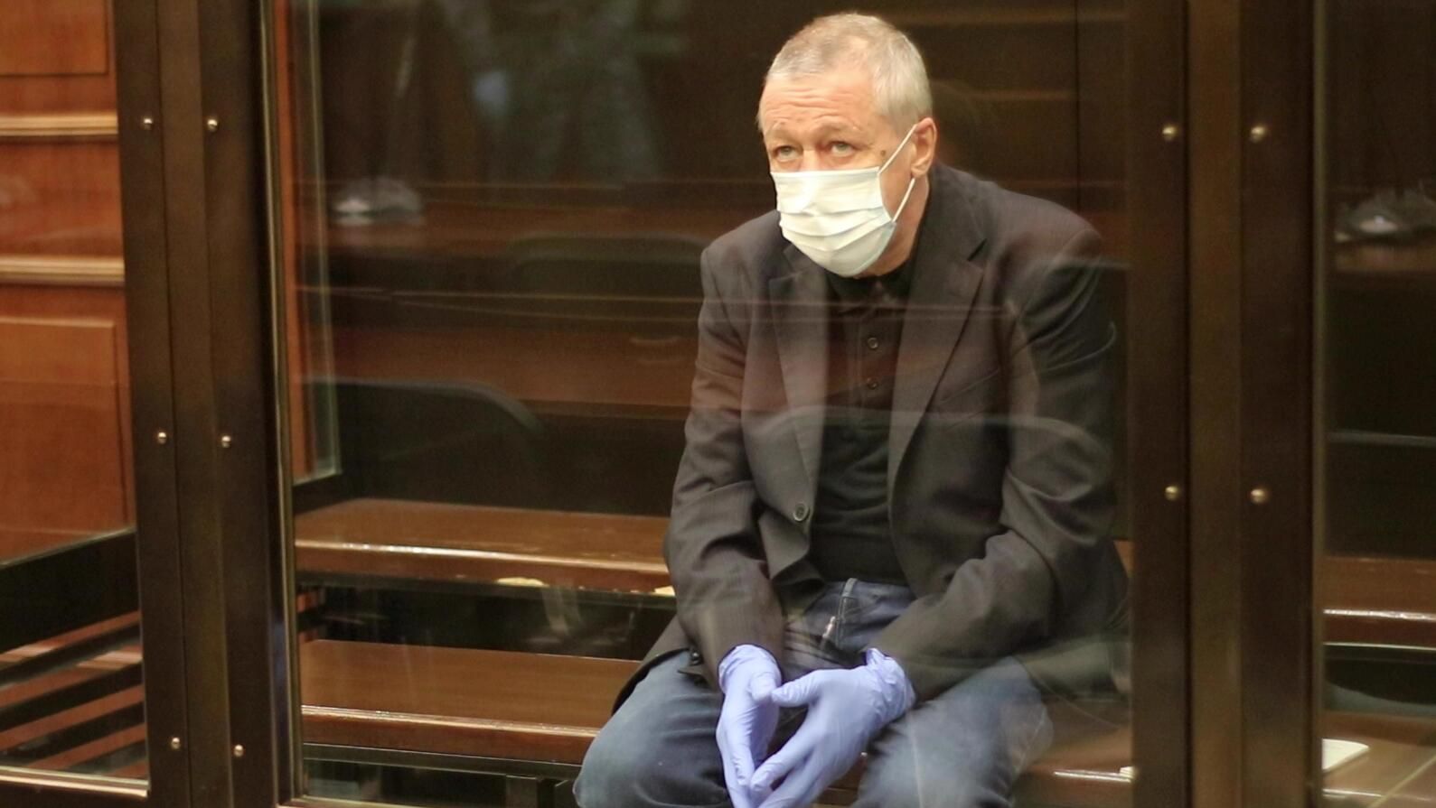 Актер Михаил Ефремов в зале заседаний Московского городского суда - РИА Новости, 1920, 22.10.2020