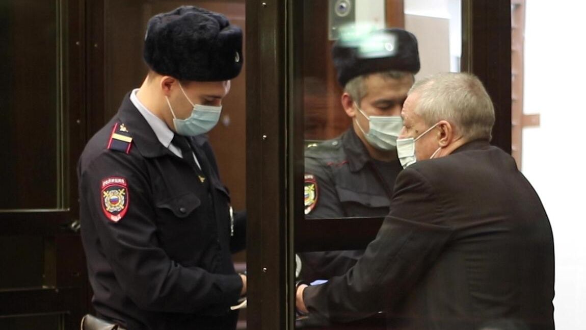 Актер Михаил Ефремов в зале заседаний Московского городского суда Актер Михаил Ефремов в зале заседаний Московского городского суда - РИА Новости, 1920, 20.11.2020