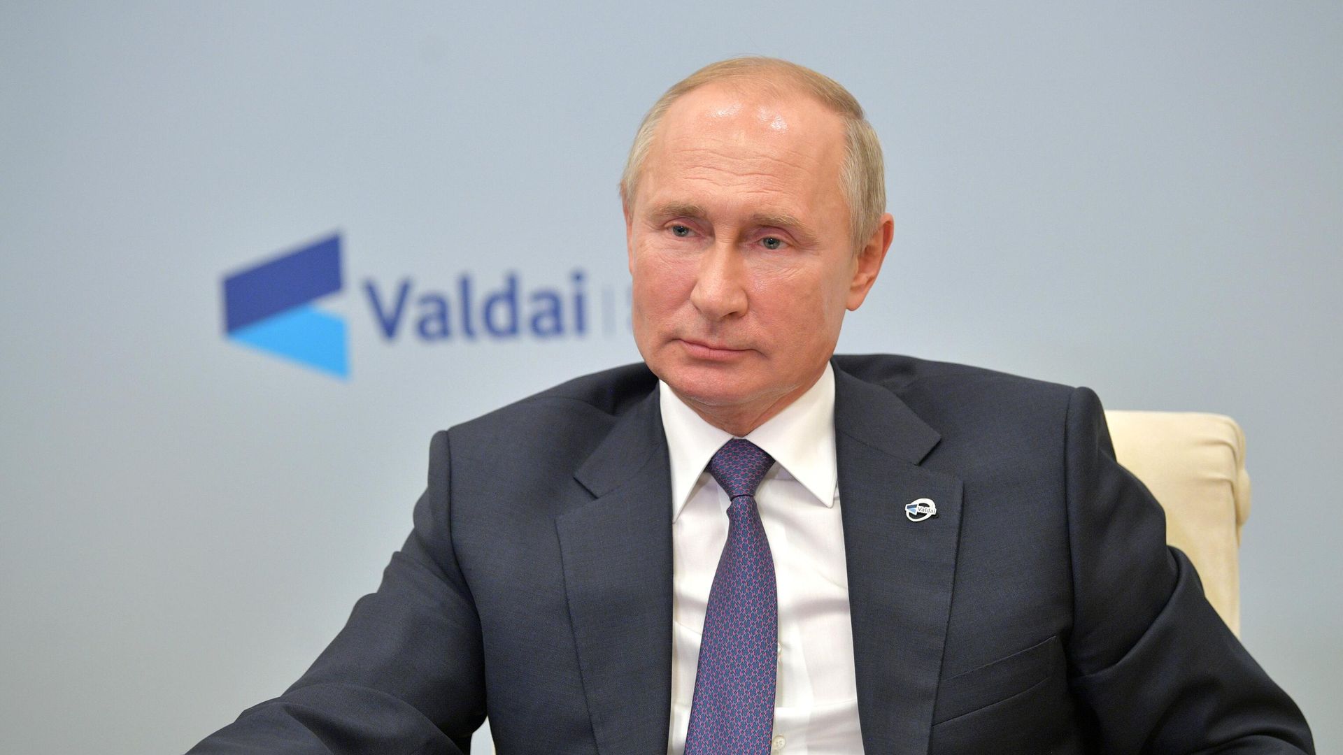 Президент РФ Владимир Путин принимает участие в заседании дискуссионного клуба Валдай - РИА Новости, 1920, 21.10.2022