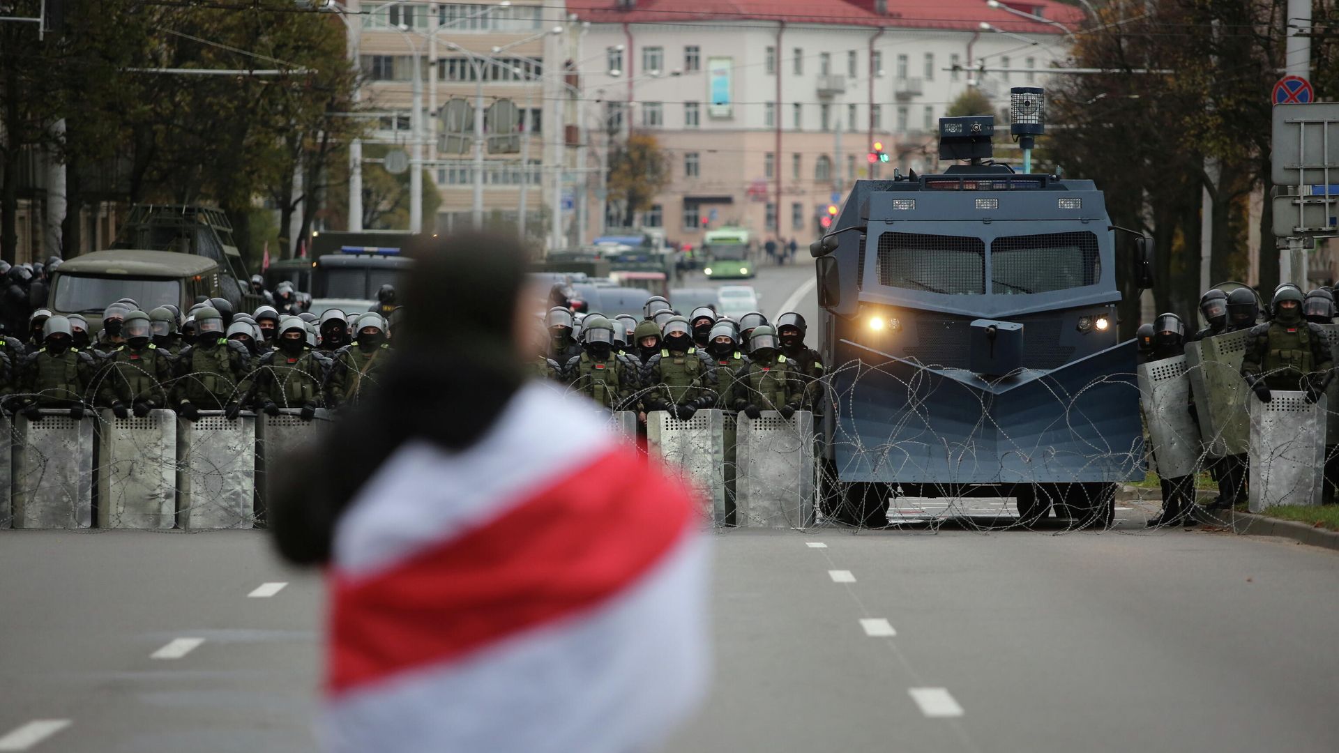 Акция протеста оппозиции в Минске Акция протеста оппозиции в Минске - РИА Новости, 1920, 25.10.2020