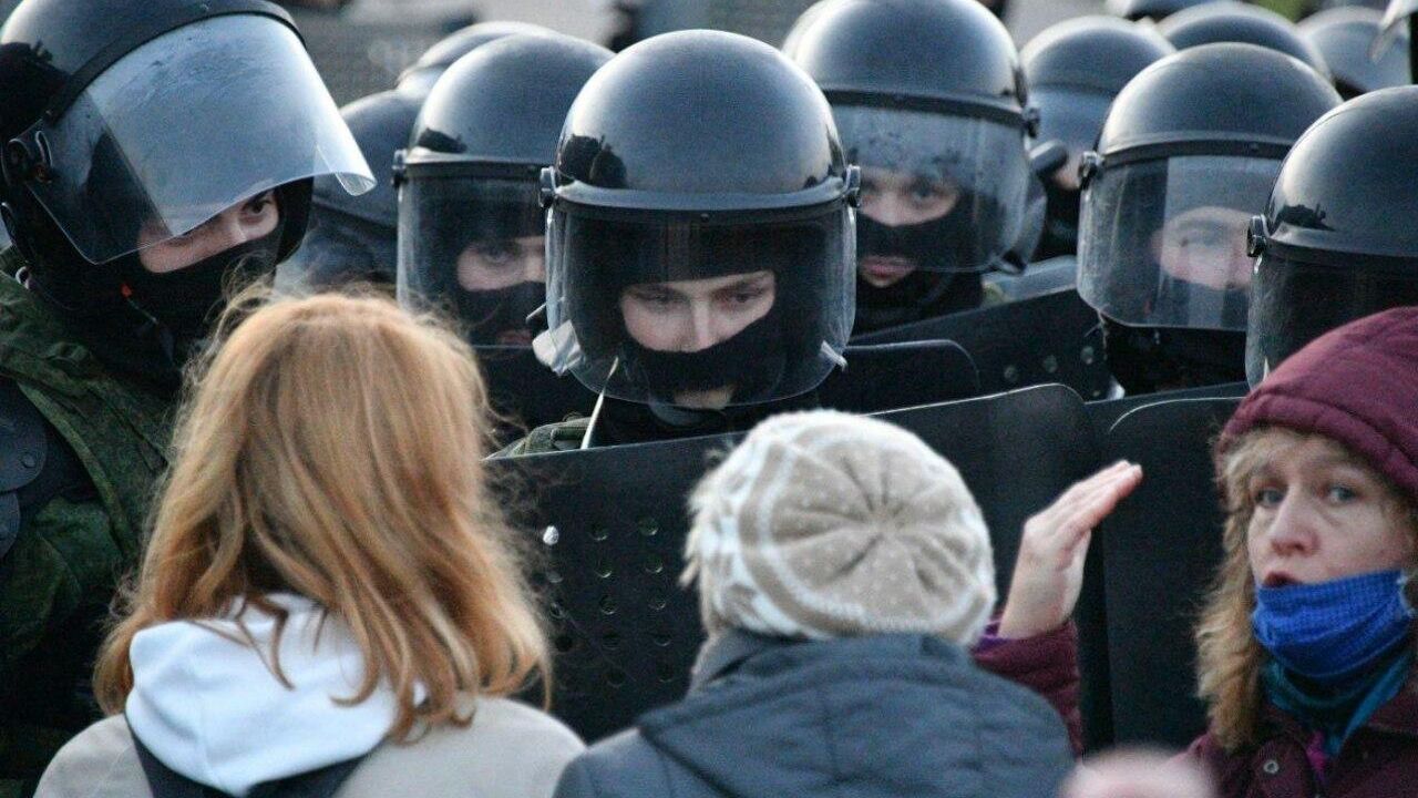 Акция протеста оппозиции в Минске Акция протеста оппозиции в Минске - РИА Новости, 1920, 25.10.2020