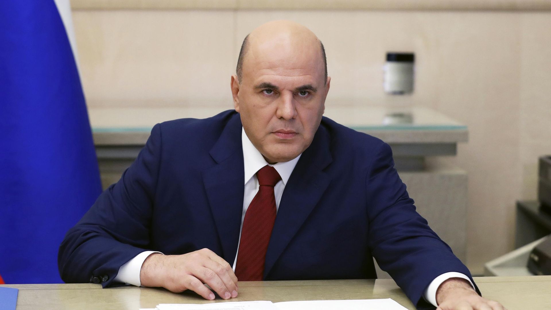Председатель правительства РФ Михаил Мишустин проводит совещание с вице-премьерами РФ в режиме видеоконференции Председатель правительства РФ Михаил Мишустин проводит совещание с вице-премьерами РФ в режиме видеоконференции - РИА Новости, 1920, 26.10.2020