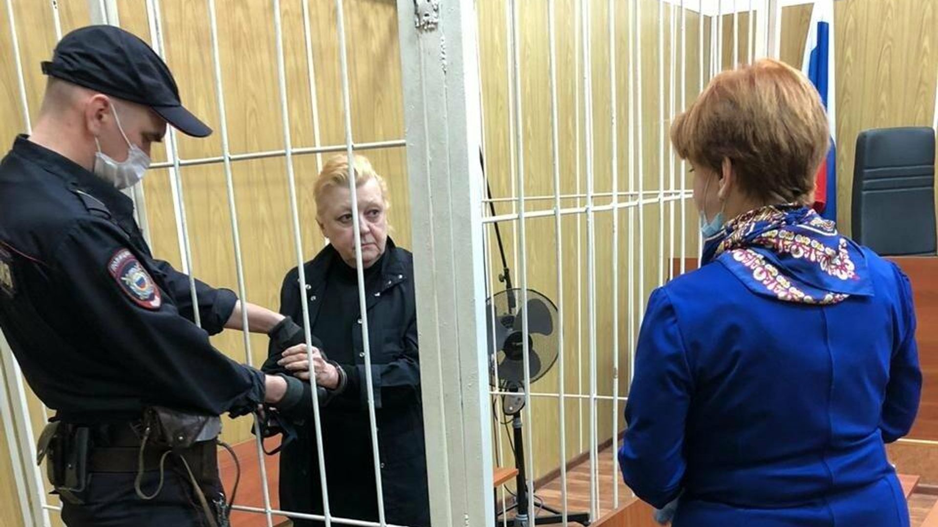 Обвиняемая Наталья Дрожжина по делу о мошенничестве с недвижимостью семьи актера Алексея Баталова в Хамовническом суде - РИА Новости, 1920, 09.02.2021