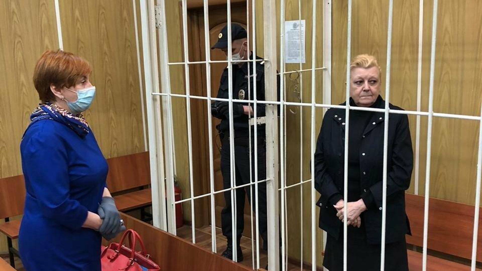 Обвиняемая Наталья Дрожжина по делу о мошенничестве с недвижимостью семьи актера Алексея Баталова в Хамовническом суде - РИА Новости, 1920, 28.04.2021