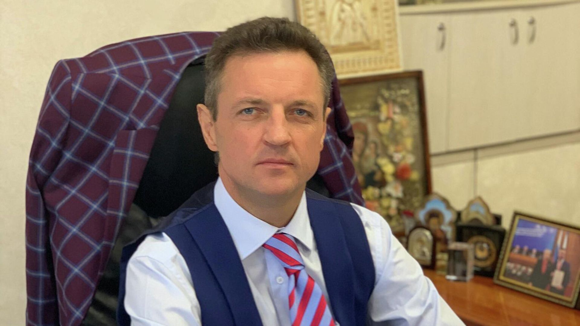 Министр здравоохранения Крыма Александр Остапенко Министр здравоохранения Крыма Александр Остапенко - РИА Новости, 1920, 31.10.2020