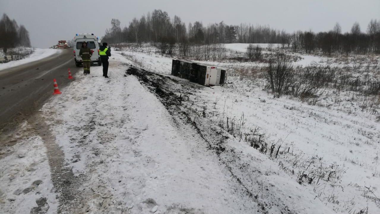 В Кемеровской области полицейские устанавливают обстоятельства ДТП с участием пассажирского автобуса В Кемеровской области полицейские устанавливают обстоятельства ДТП с участием пассажирского автобуса - РИА Новости, 1920, 30.10.2020