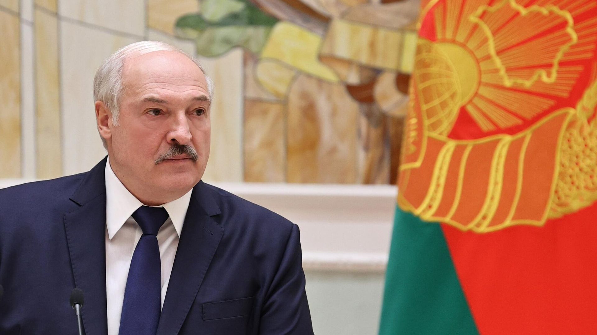 Президент Белоруссии Александр Лукашенко Президент Белоруссии Александр Лукашенко - РИА Новости, 1920, 18.08.2024