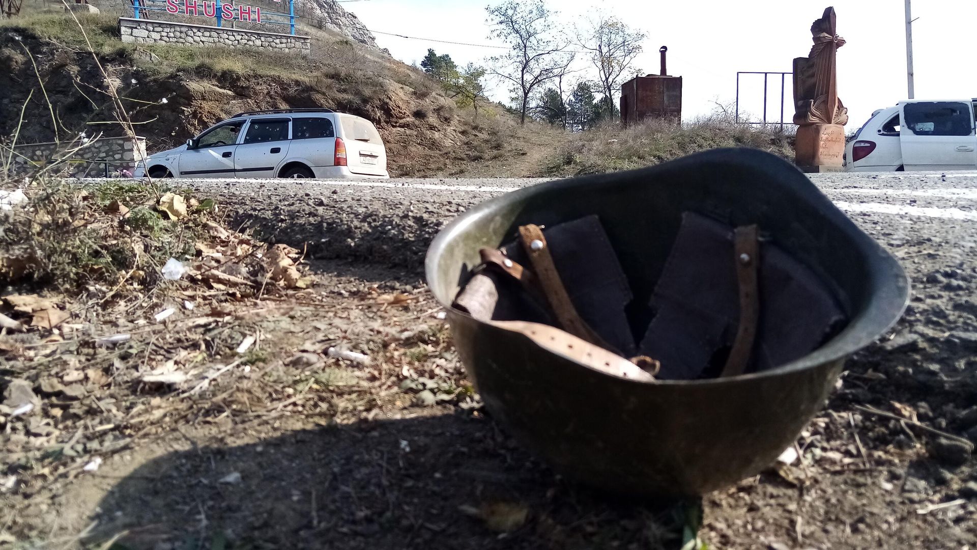 Ситуация в городе Шуша непризнанной Нагорно-Карабахской республики Ситуация в городе Шуша непризнанной Нагорно-Карабахской республики - РИА Новости, 1920, 01.11.2020