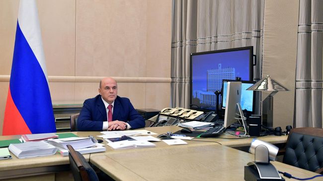 Председатель правительства РФ Михаил Мишустинкоронавирусной инфекции 