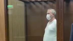 Экс-генеральный директор холдинга ТНС энерго Дмитрий Аржанов, подозреваемый в особо крупном мошенничестве, на заседании в Тверском суде - РИА Новости, 1920, 02.11.2020