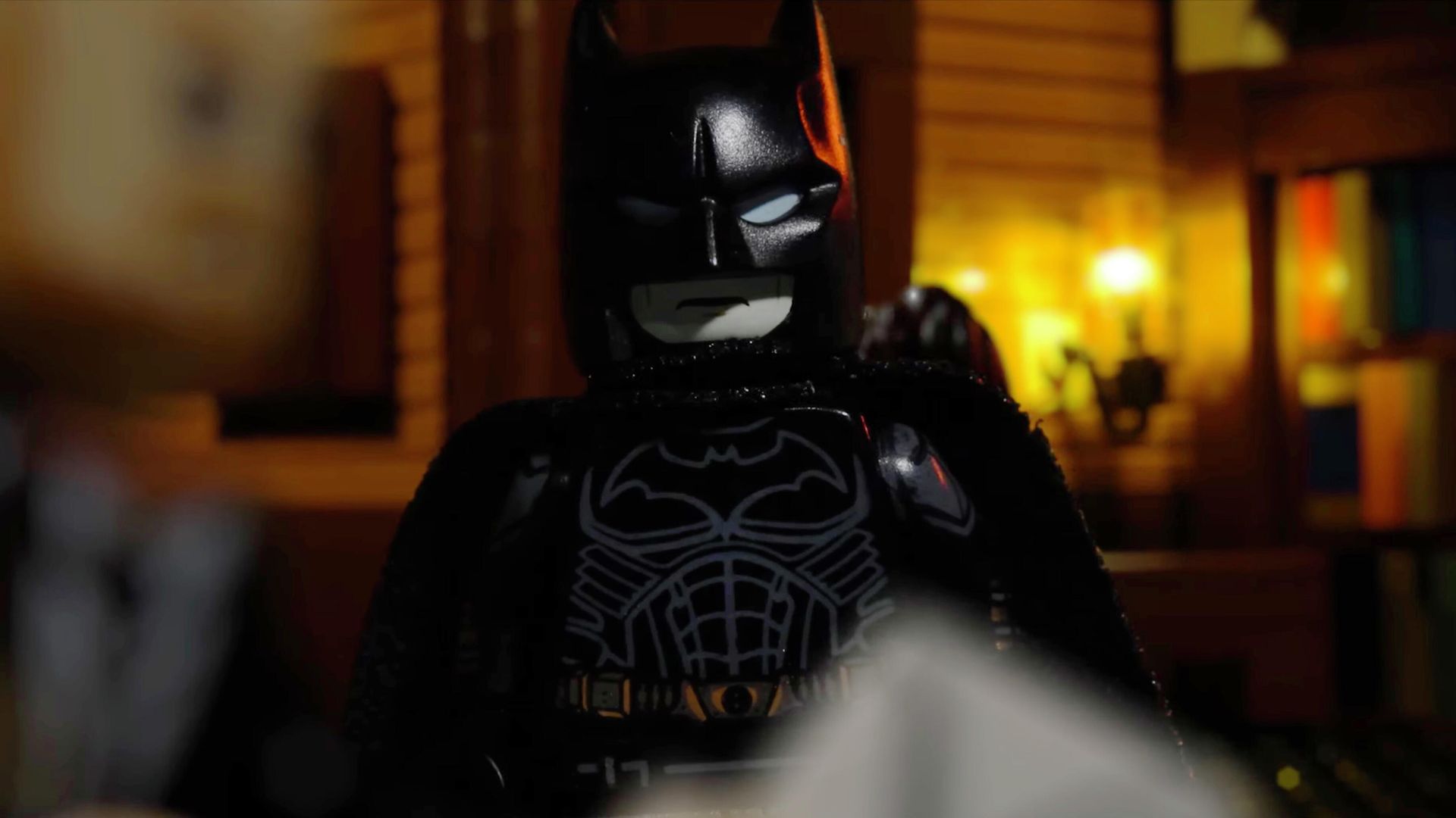 Кадр из LEGO-версии трейлера фильма Бэтмен Кадр из LEGO-версии трейлера фильма Бэтмен - РИА Новости, 1920, 04.11.2020