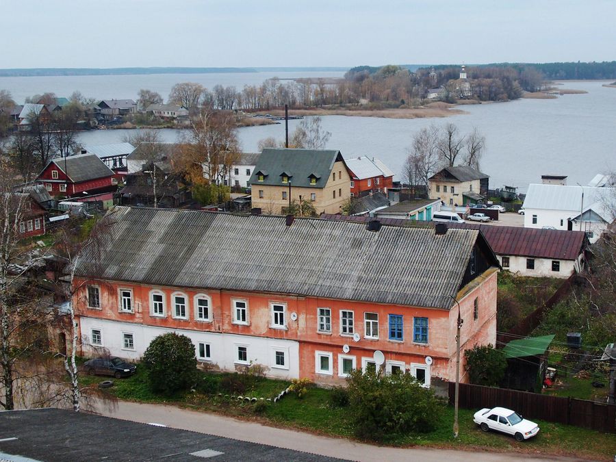 Вид с колокольни Троицкого собора