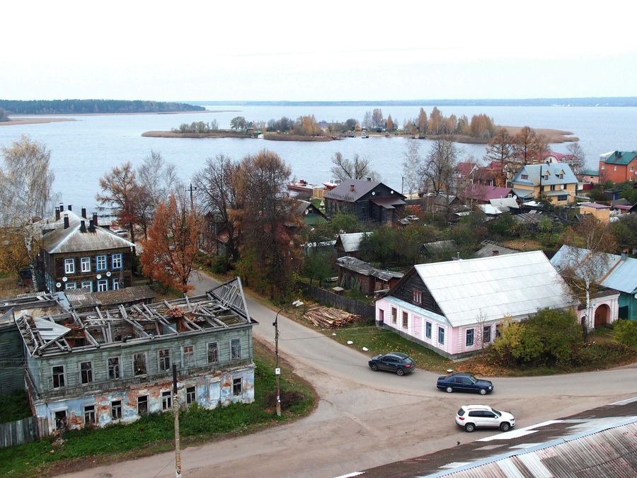 Вид с колокольни Троицкого собора