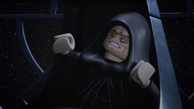 Кадр из мультфильма “The LEGO Star Wars Holiday Special” Кадр из мультфильма “The LEGO Star Wars Holiday Special”
