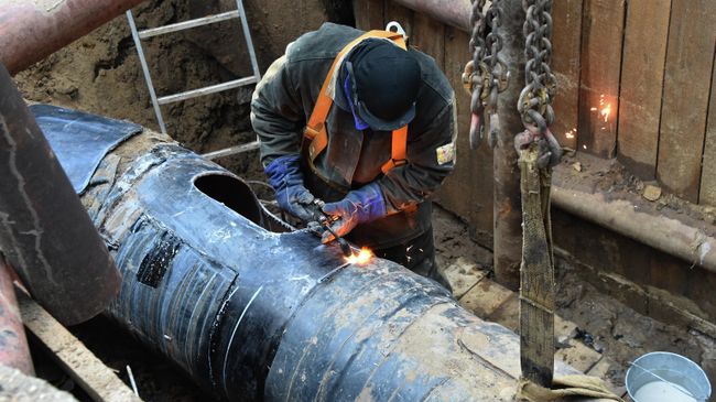 Реконструкция газопровода