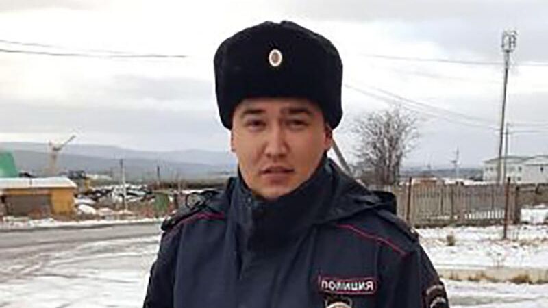 Лейтенант полиции Азат Галимов Лейтенант полиции Азат Галимов - РИА Новости, 1920, 09.11.2020