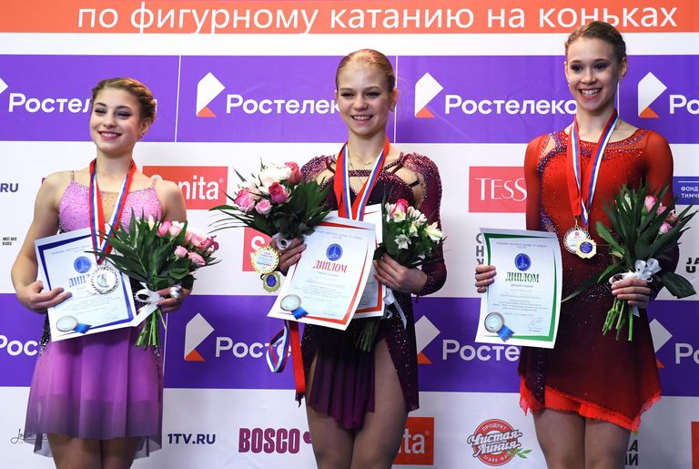 Фигурное катание. IV этап Кубка России. Женщины. Произвольная программа Фигурное катание. IV этап Кубка России. Женщины. Произвольная программа