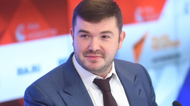 Руководитель Департамента инвестиционной и промышленной политики города Москвы Александр Прохоров во время пресс-конференции в Международном мультимедийном пресс-центре МИА Россия сегодня 