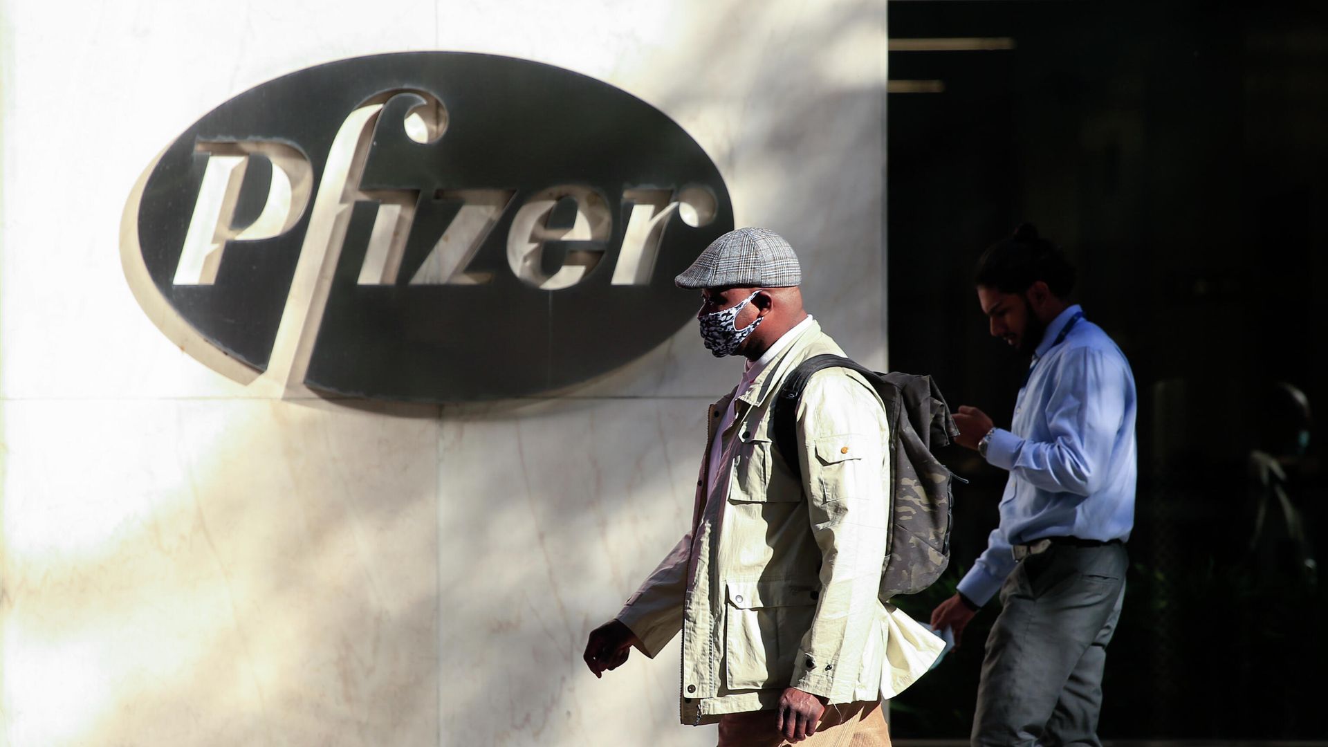 Офис компании Pfizer в Нью-Йорке Офис компании Pfizer в Нью-Йорке - РИА Новости, 1920, 11.11.2020