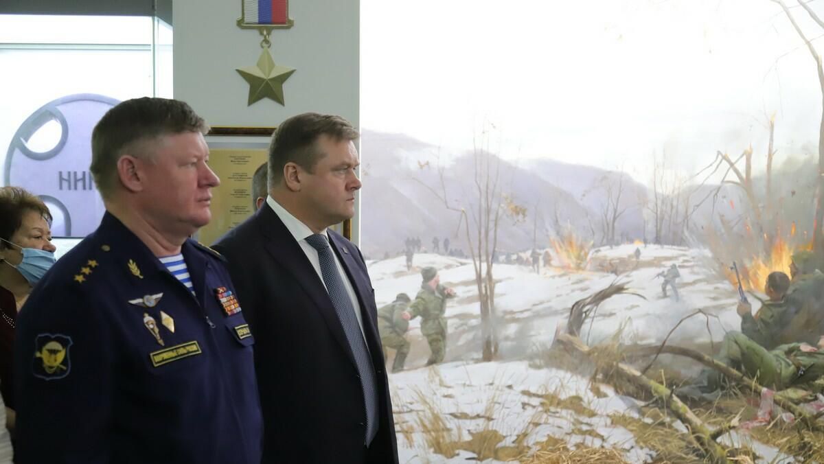 В Рязани открылась диорама о подвиге десантников в музее истории ВДВ В Рязани открылась диорама о подвиге десантников в музее истории ВДВ - РИА Новости, 1920, 14.11.2020