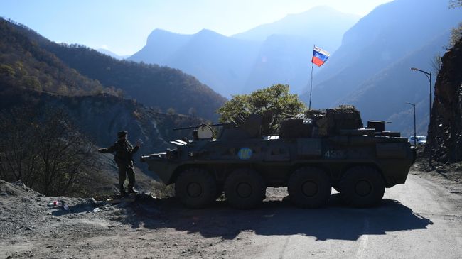 Российские миротворцы в Нагорном Карабахе