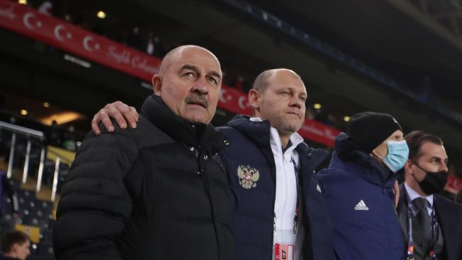 Тренерский штаб сборной России по футболу