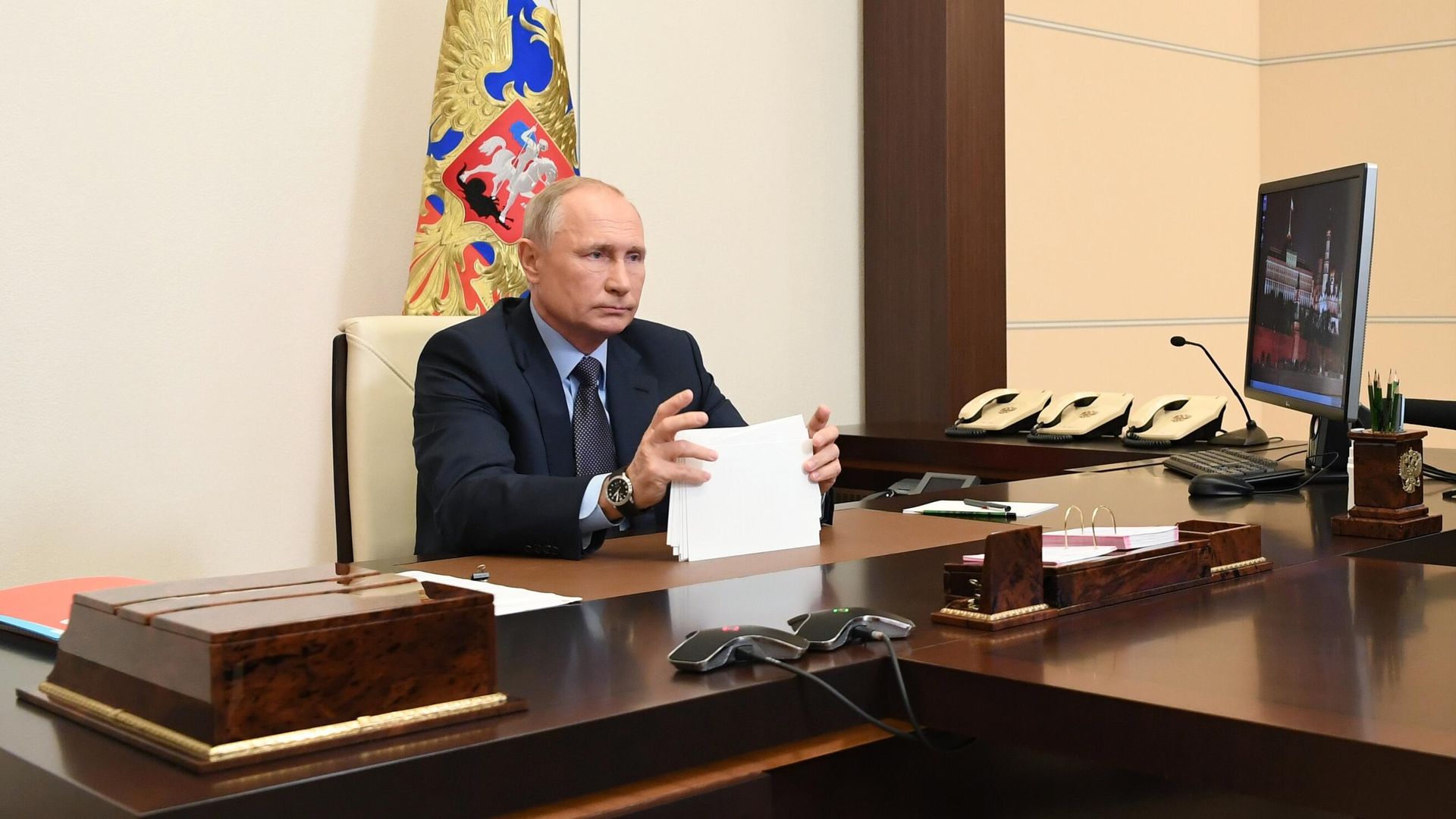Президент РФ Владимир Путин  - РИА Новости, 1920, 17.11.2020