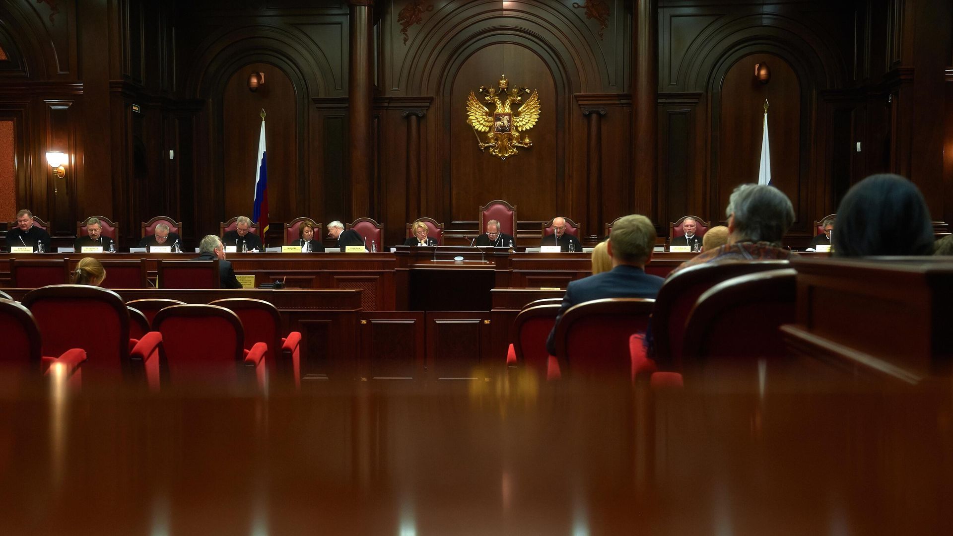 Заседание Конституционного суда РФ Заседание Конституционного суда РФ - РИА Новости, 1920, 05.12.2022