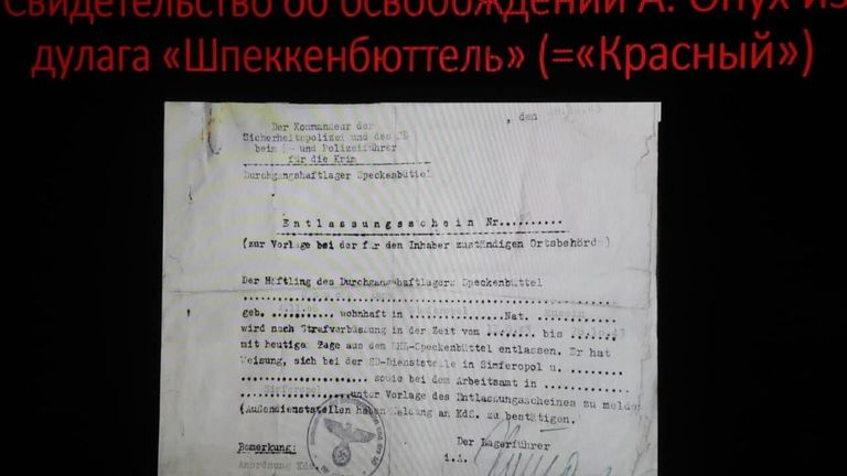 ФСБ рассекретила документы о расстрелах и пытках в концлагере Красный в Крыму ФСБ рассекретила документы о расстрелах и пытках в концлагере Красный в Крыму