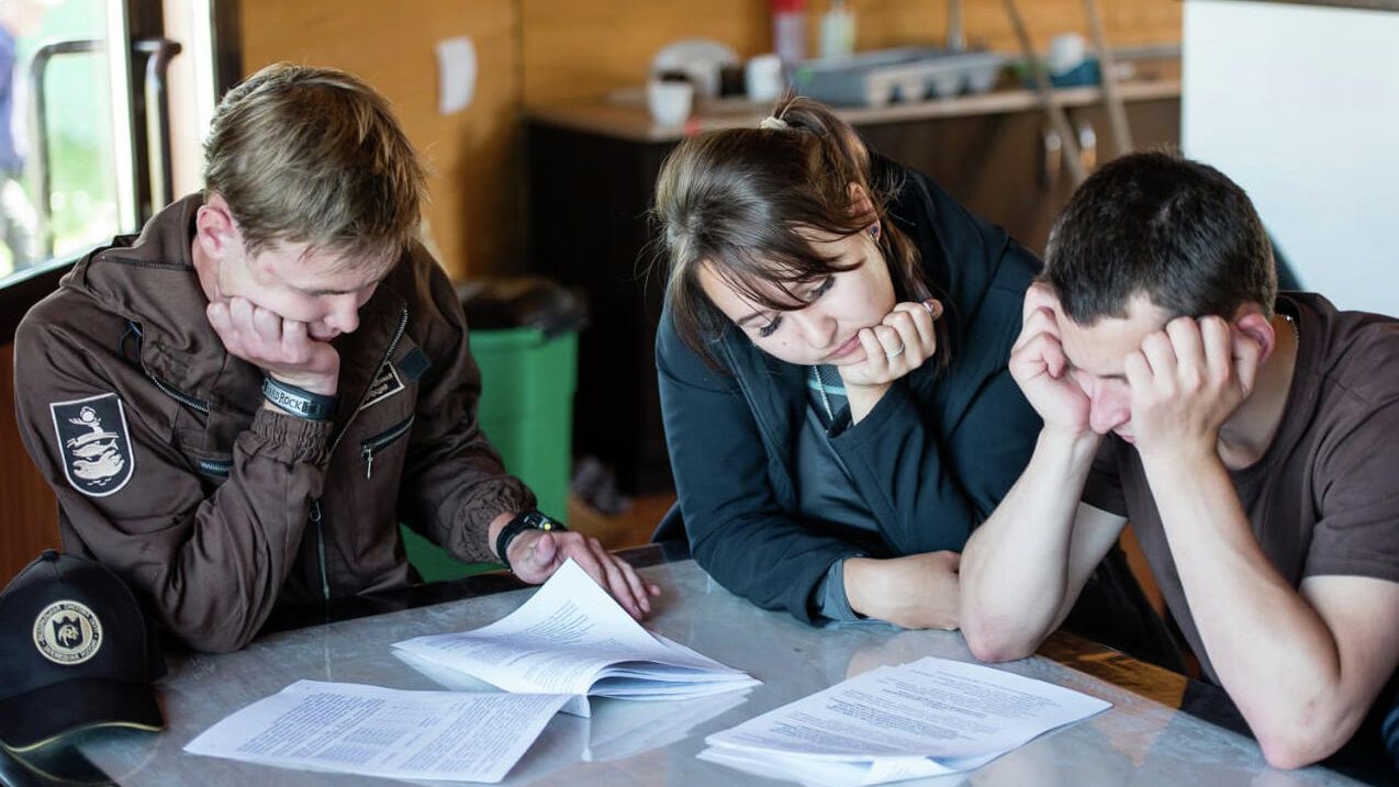 Участники проекта Школа защитников природы Участники проекта Школа защитников природы - РИА Новости, 1920, 19.11.2020