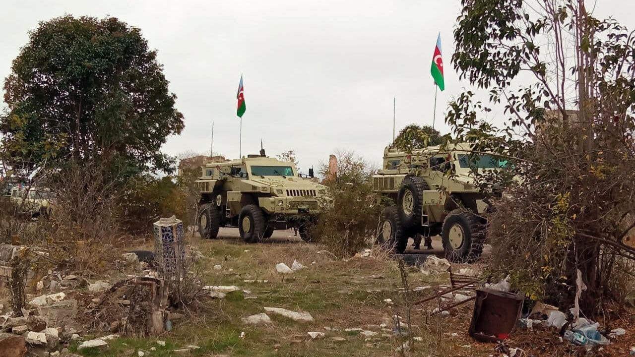 Азербайджанские военные в Агдамском районе - РИА Новости, 1920, 06.07.2021