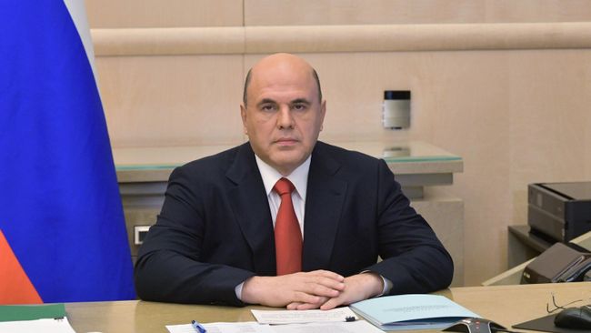 Председатель правительства РФ Михаил Мишустин проводит совещание с вице-премьерами РФ