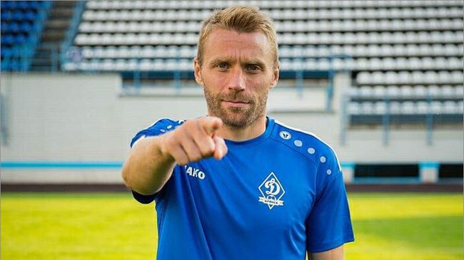 Защитник брянского Динамо Андрей Луканченков