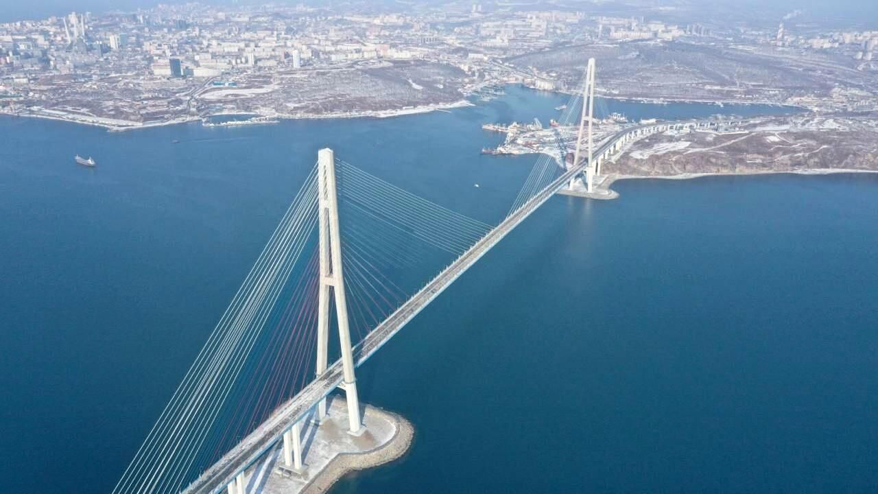 Русский мост во Владивостоке Русский мост во Владивостоке - РИА Новости, 1920, 24.03.2022