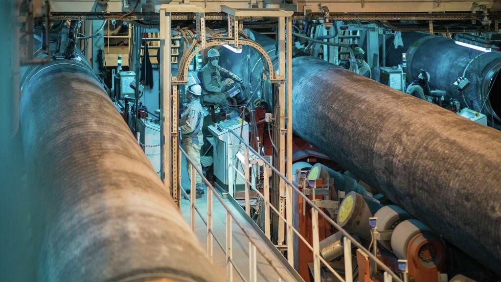 Строительство газопровода Северный поток - 2 Строительство газопровода Северный поток - 2 - РИА Новости, 1920, 12.02.2021