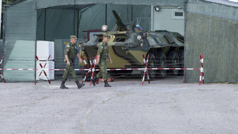 Блокпост российских миротворцев в Приднестровье Блокпост российских миротворцев в Приднестровье - РИА Новости, 1920, 30.11.2020
