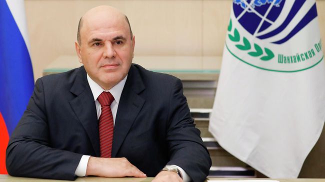 Председатель правительства РФ Михаил Мишустин принимает участие в заседании Совета глав правительств государств - членов ШОС