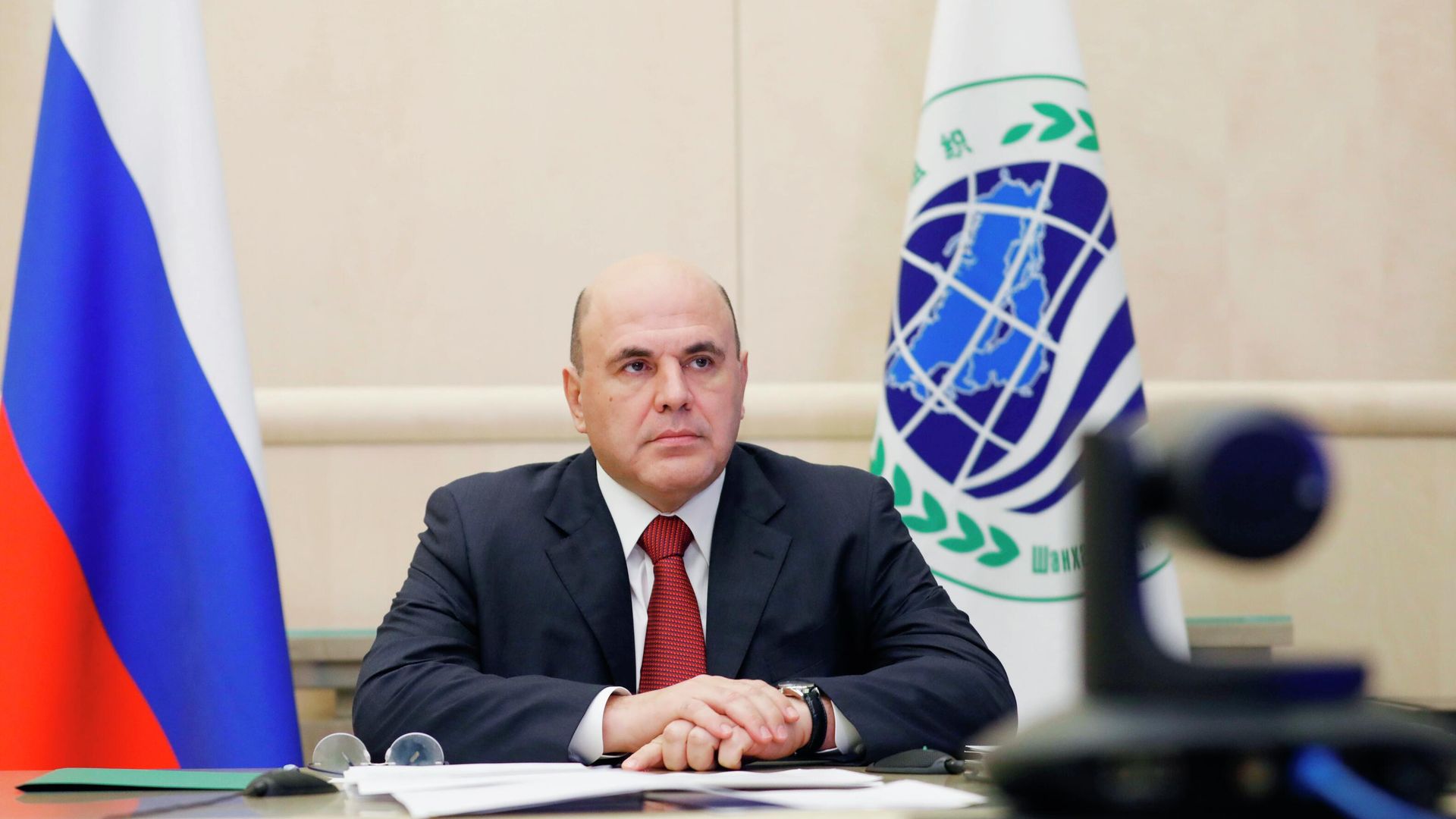 Председатель правительства РФ Михаил Мишустин принял участие в заседании Совета глав правительств государств - членов ШОС Председатель правительства РФ Михаил Мишустин принял участие в заседании Совета глав правительств государств - членов ШОС - РИА Новости, 1920, 30.11.2020