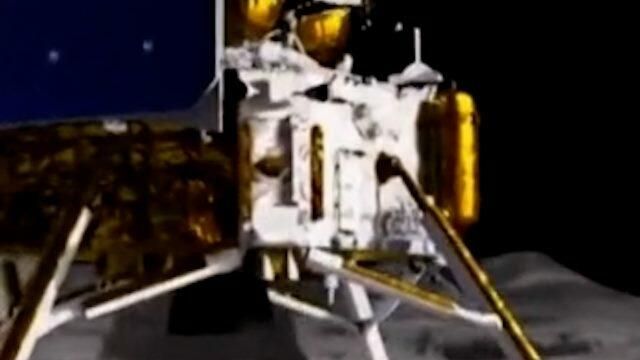 Кадры посадки китайского зонда на Луну Кадры посадки китайского зонда на Луну - РИА Новости, 1920, 01.12.2020