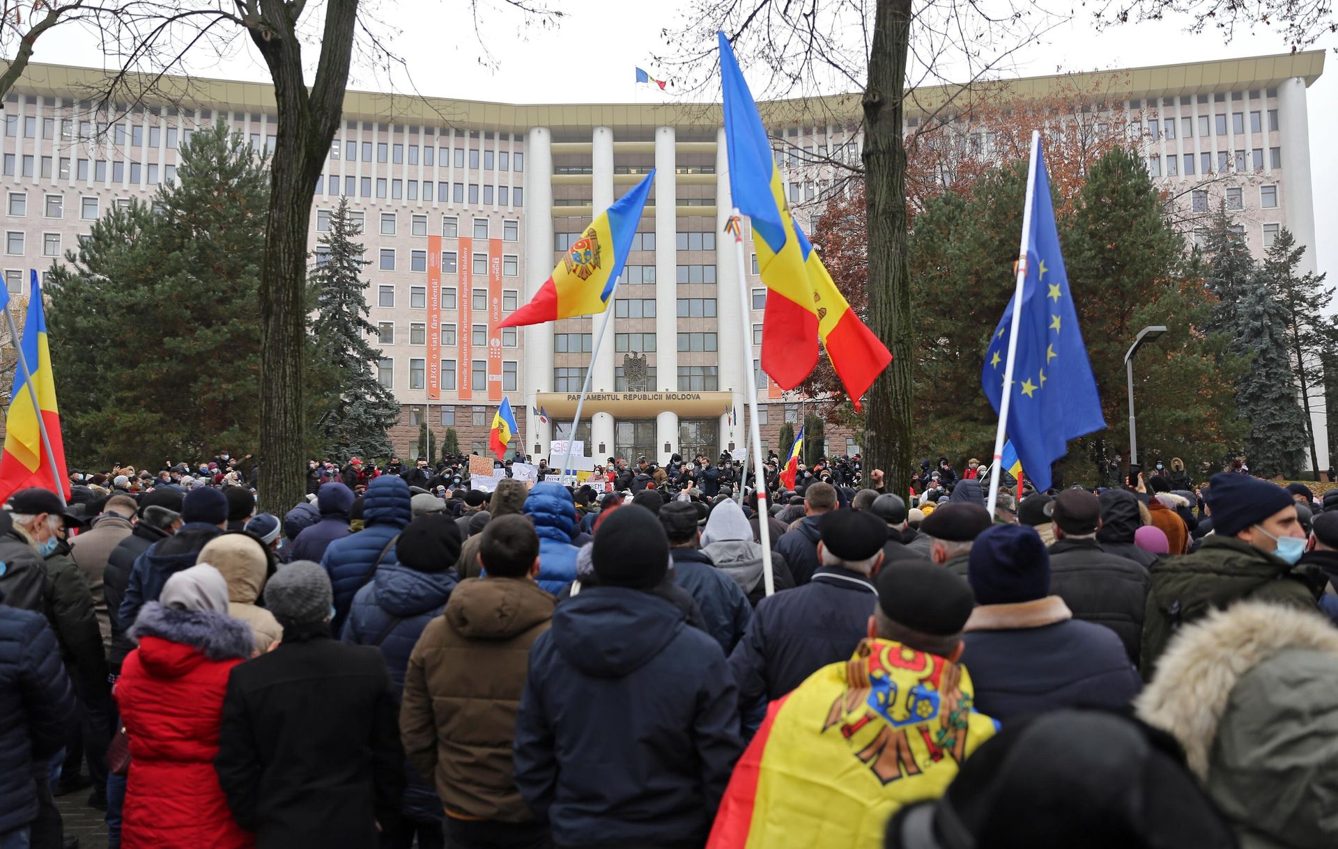 Митинг у здания парламента в Кишиневе - РИА Новости, 1920, 24.03.2022