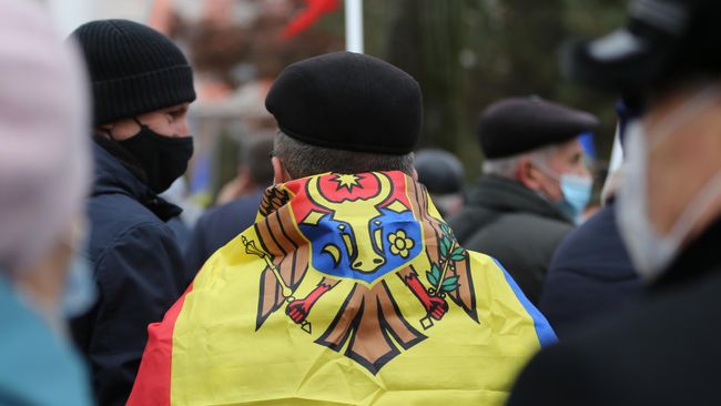 Флаг Молдавии