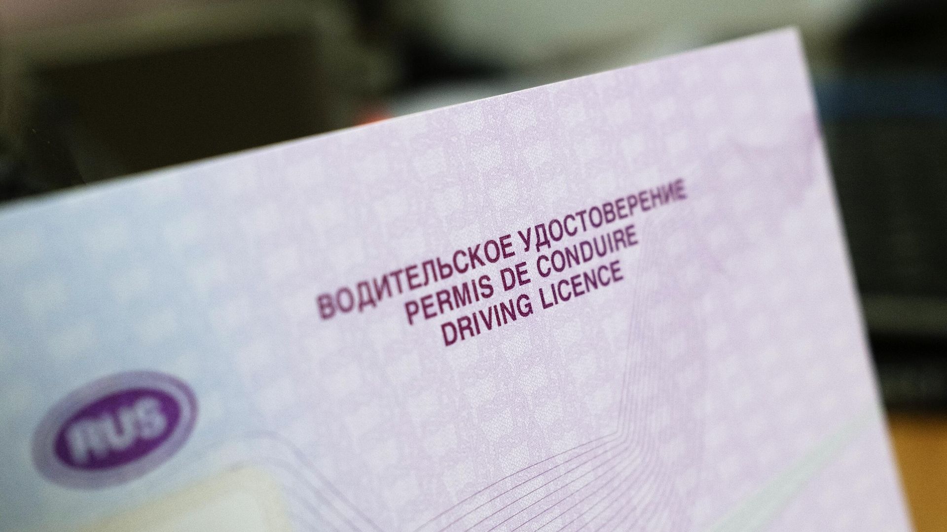 Бланк водительского удостоверения нового образца Бланк водительского удостоверения нового образца - РИА Новости, 1920, 28.09.2025