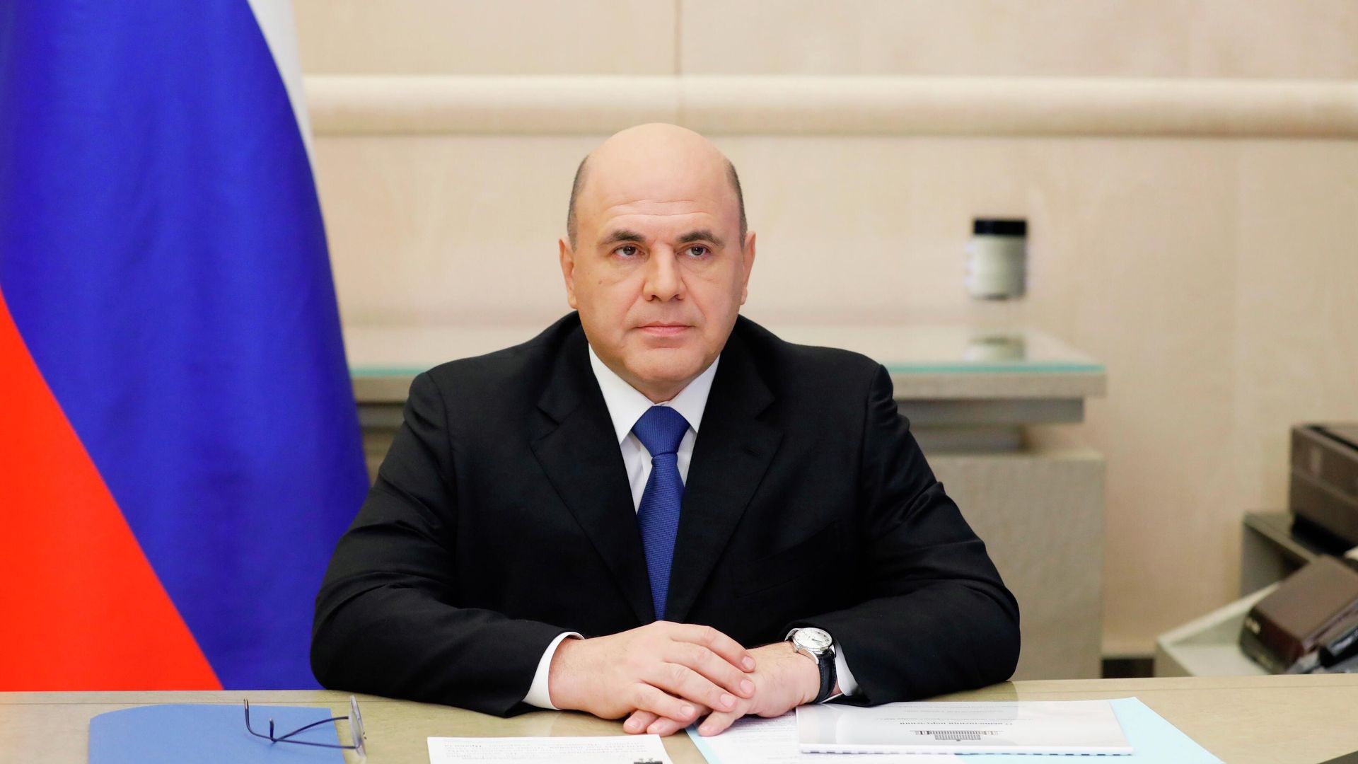 Председатель правительства РФ Михаил Мишустин проводит в режиме видеоконференции совещание с вице-премьерами РФ Председатель правительства РФ Михаил Мишустин проводит в режиме видеоконференции совещание с вице-премьерами РФ - РИА Новости, 1920, 09.12.2020