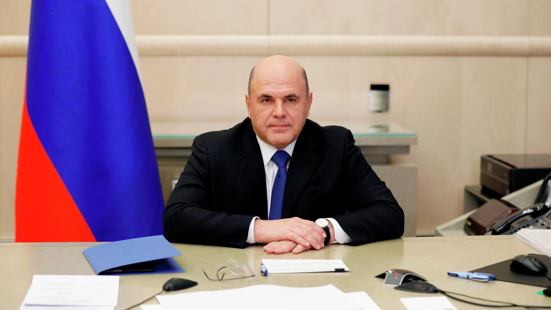 Председатель правительства РФ Михаил Мишустин проводит в режиме видеоконференции заседание президиума Координационного совета при правительстве РФ по борьбе с распространением коронавирусной инфекции на территории РФ Председатель правительства РФ Михаил Мишустин проводит в режиме видеоконференции заседание президиума Координационного совета при правительстве РФ по борьбе с распространением коронавирусной инфекции на территории РФ - РИА Новости, 1920, 09.12.2020