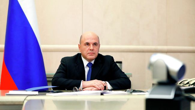 Премьер-министр РФ М. Мишустин
