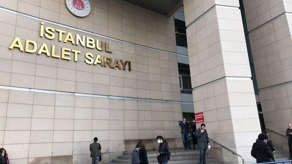 Дворец правосудия Чаглаян в Стамбуле, куда доставили журналистов российского телеканала НТВ Дворец правосудия Чаглаян в Стамбуле, куда доставили журналистов российского телеканала НТВ - РИА Новости, 1920, 31.03.2021
