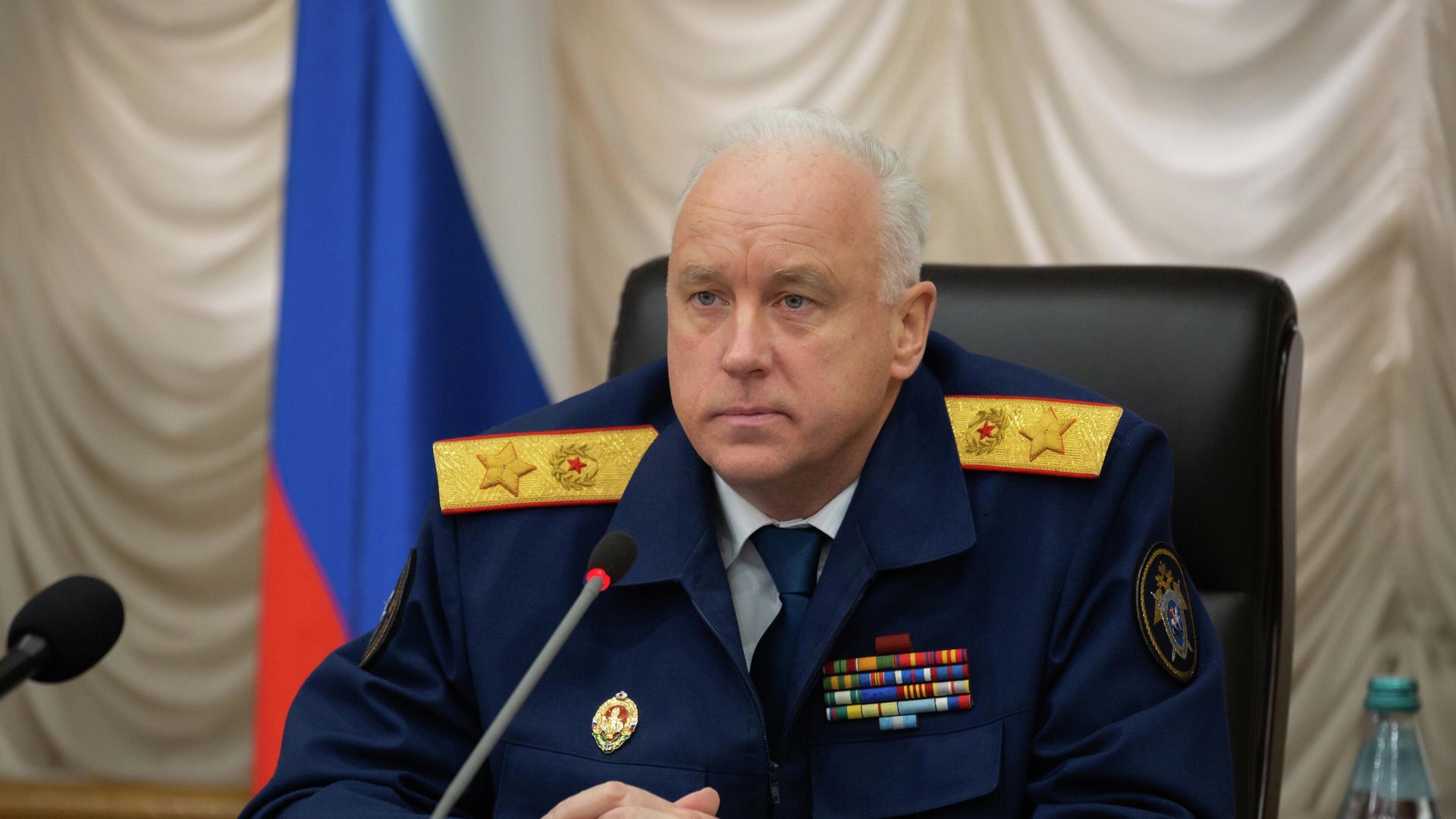 Председатель Следственного комитета России Александр Бастрыкин Председатель Следственного комитета России Александр Бастрыкин - РИА Новости, 1920, 09.03.2022